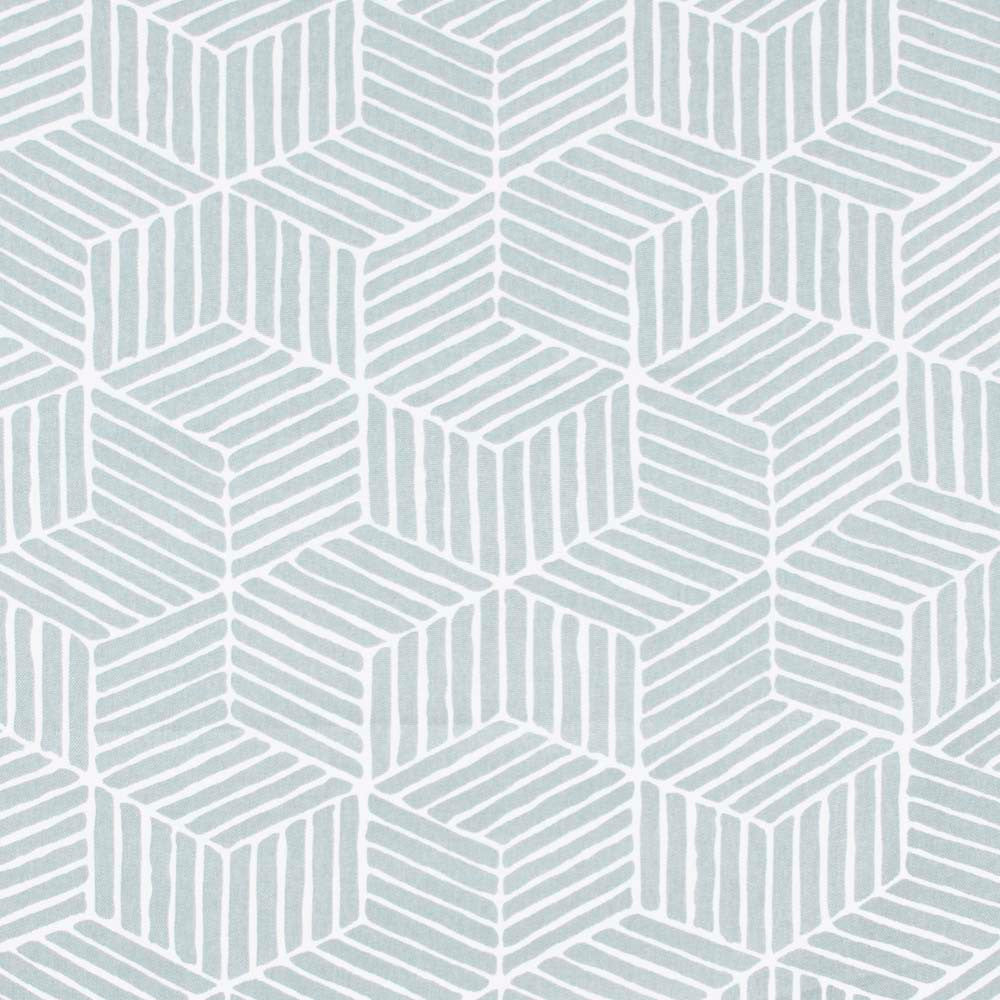 Revolving Door Seafoam by Carole Designer Fabric Modern Edge 100% Polyester India N/A Horizontal: 13.75 and Vertical: 19.875 55 - Swanky Fabrics -