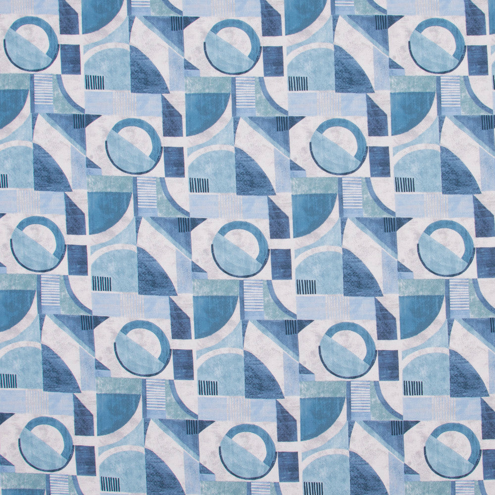 Weatherstone Ocean by Carole Fabric Bluebird 100% Polyester India Passes 30,000 Double Rubs Wyzenbeek Horizontal: 6.75 and Vertical: 13.5 54 - Fabric Carolina -