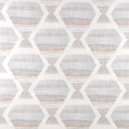 Vacation Bound Sandstone by Carole Fabric Well-Traveled 36% Polyester, 26% Cotton, 22% Viscose, 16% Linen China 30,000 Wyzenbeek Double Rubs 13 1/2" V, 13 1/2" H HD 56"  - Fabric Carolina -