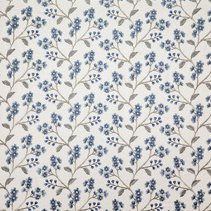 Flowering Trees Nautic by Carole Fabric