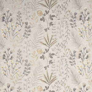 Field Of Sprigs Dune by Carole Fabric