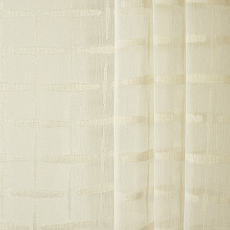 Perfect Weather Linen by Carole Fabric Sheer Philosophy 100% Polyester Turkey N/A 3 3/4" V, 3 1/2" H 118"  - Fabric Carolina -