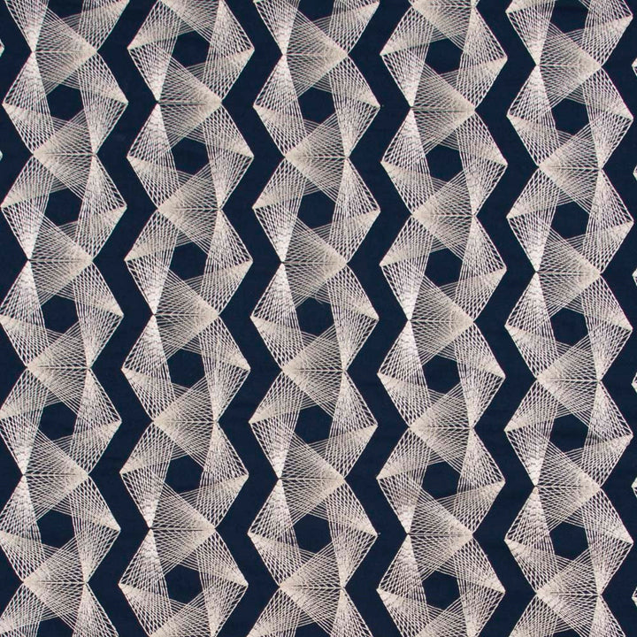 Feel Connected Navy by Carole Fabric Wintermint 100% Cotton India N/A Horizontal: 8.75 and Vertical: 7.75 52 - Fabric Carolina -