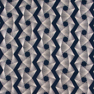 Feel Connected Navy by Carole Fabric