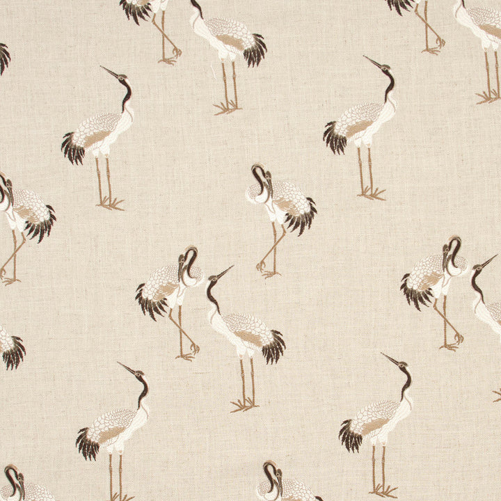 Heron Java by Carole Designer Fabric Portobello 86% Polyester, 9% Rayon, 5% Linen China Passes 73,000 Double Rubs Wyzenbeek Horizontal: 13.5 and Vertical: 15.5 54 - Swanky Fabrics -