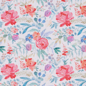 Four Gables Coral by Carole Fabric