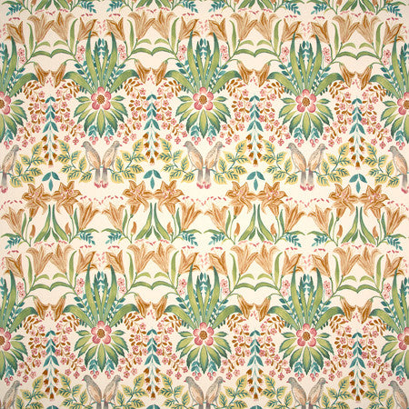 <p>Birds Of Paradise Multi by Carole Fabric</p><p><strong>Required Minimum Quantity Purchase: 2 yards</strong></p><p>Book: Moodscapes</p><p>Content: 55% Linen, 45% Cotton</p><p>Origin: </p><p>Performance: 51,000 Wyzenbeek Double Rubs</p><p>Repeat: 27" V, 13 1/2" H</p><p>Width: 54""</p>