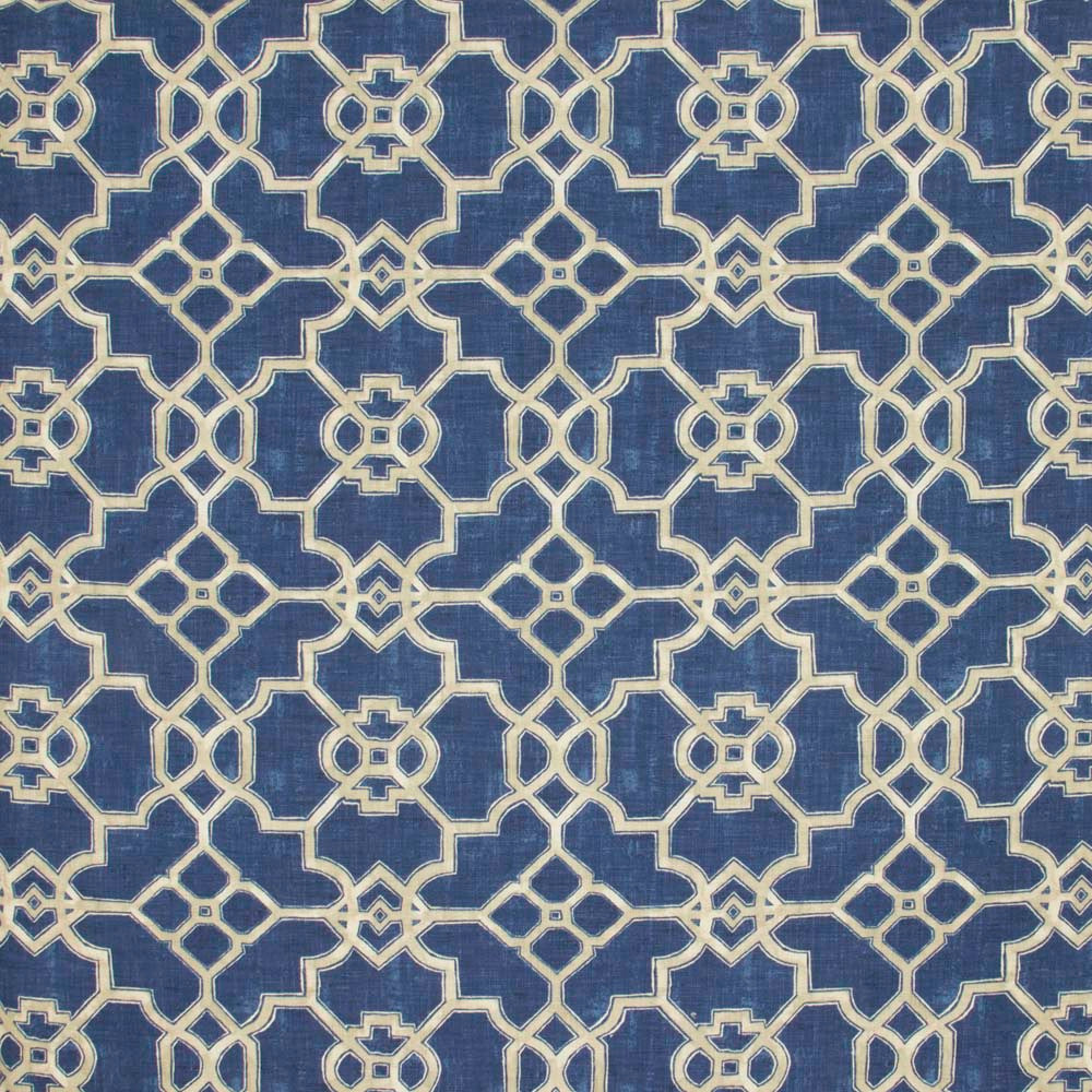 So Little Time Indigo by Carole Fabric Fountain Gate 100% Cotton-Soil Repellent Pakistan Passes 50,000 Double Rubs Wyzenbeek Horizontal: 135 and Vertical: 1225 54 - Fabric Carolina -