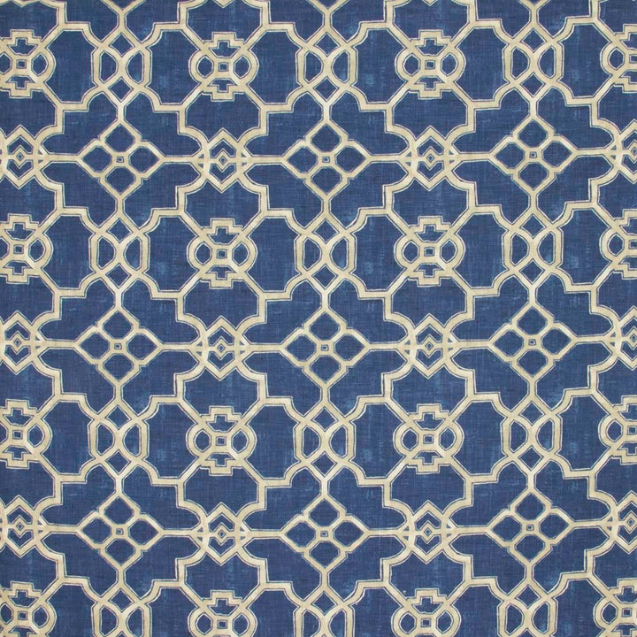 So Little Time Indigo by Carole Fabric Fountain Gate 100% Cotton-Soil Repellent Pakistan Passes 50,000 Double Rubs Wyzenbeek Horizontal: 135 and Vertical: 1225 54 - Fabric Carolina -