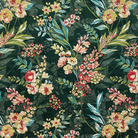 <p>Embrace Nature Hunter Green by Carole Fabric</p><p><strong>Required Minimum Quantity Purchase: 2 yards</strong></p><p>Book: Moodscapes</p><p>Content: Base: 100% Cotton Embr: 90% Cotton, 10% Acrylic</p><p>Origin: </p><p>Performance: N/A</p><p>Repeat: 33" V, 27" H</p><p>Width: 54*"</p>
