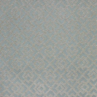 Key Shift Aqua by Carole Designer Fabric Waterfront 100% Polyester India Passes 30,000 Double Rubs Wyzenbeek </p><p>Repeat: 14 3/4" V, 13 3/4" H 56" - Swanky Fabrics -