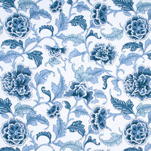 Garden Mews Indigo by Carole Fabric
