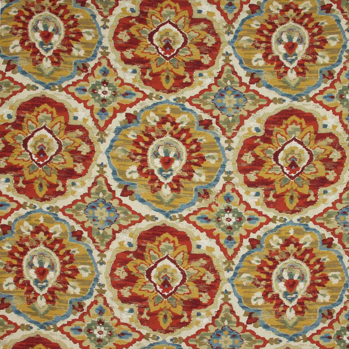 Culture Harvest by Carole Fabric Golden Sunrise 67% Viscose, 33% Linen Spain Passes 15,000 Double Rubs Wyzenbeek Horizontal: 27 and Vertical: 27 54 - Fabric Carolina -