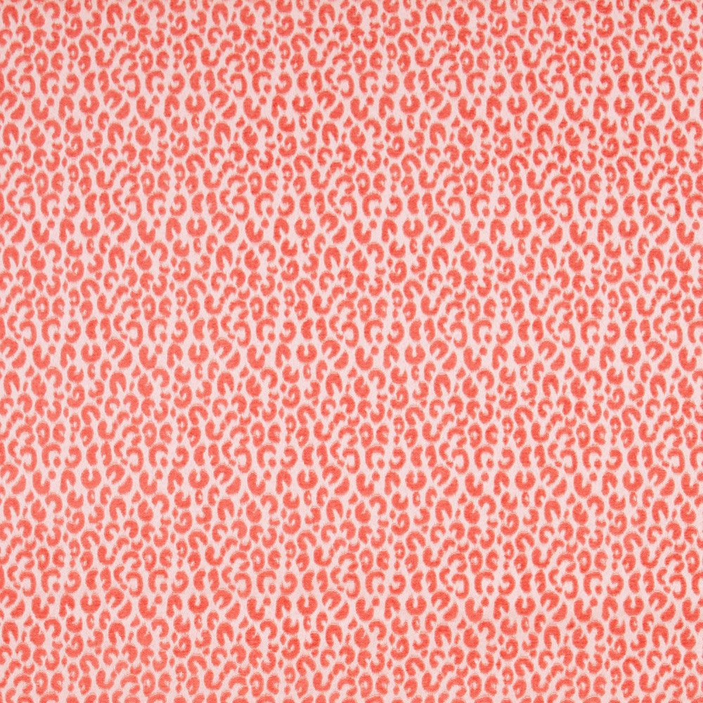 Snow Leopard Sorbet by Carole Fabric Jungle Safari 68% Rayon, 32% Polyester- Latex Backing China Passes 15,000 Double Rubs Wyzenbeek Horizontal: 3.5 and Vertical: 4.25 56 - Fabric Carolina -