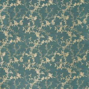 Bird Nest Evergreen by Carole Fabric