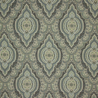 Hudson Valley Sage by Carole Designer Fabric Refined Beauty 100% Cotton-SSR South Korea Passes 15,000 Double Rubs Wyzenbeek Horizontal: 13 1/2" D and Vertical: 17 3/4" 54" - Swanky Fabrics -