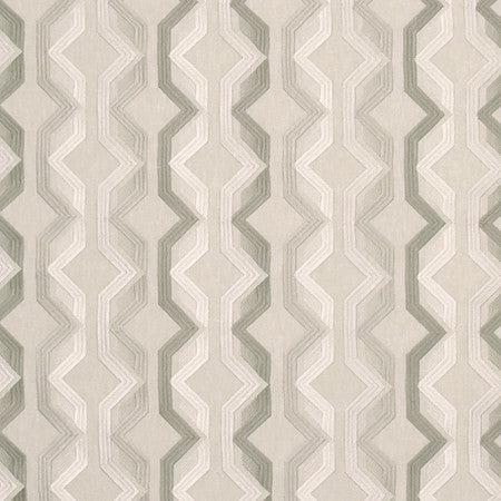 Over The Wall Fossil by Carole Designer Fabric Wallflower Base: 72% Poly, 28% Cotton. Embr 100% Poly INDIA 30,000 Wyzenbeek Double Rubs 4 1/2" V, 10 5/8" H 54" - Swanky Fabrics -