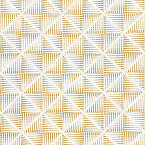 Jagged Edges Golden by Carole Fabric
