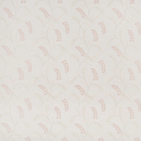 Promises Promises Wisteria by Carole Designer Fabric COCONUT CREAM 52% Cotton, 48% Polyester India Passes 30,000 Double Rubs Wyzenbeek </p><p>Repeat: 9 1/8" V, 8 5/8" H 52" - Swanky Fabrics -
