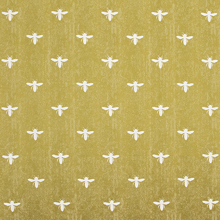 Buzz Buzz Zest by Carole Fabric Wellington 74% Cotton, 26% Polyester INDIA N/A 13 1/8" V, 6 7/8" H 54.38"  - Fabric Carolina -