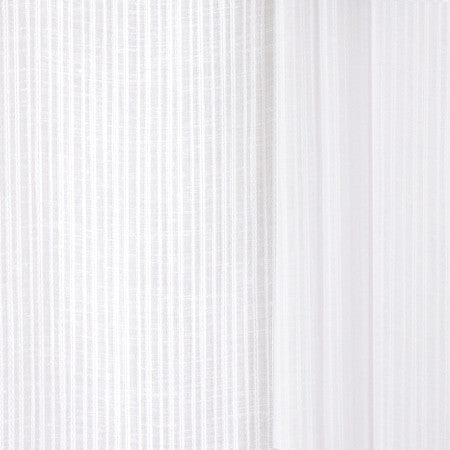 <p>A Movement White by Carole Designer Fabric</p><p><strong>Required Minimum Quantity Purchase: 2 yards</strong></p><p>Book: Sheer Joy</p><p>Content: 100% Recycled Polyester-Weighted Hem</p><p>Origin: </p><p>Performance: N/A</p><p>Repeat: 3 1/2" H</p><p>Width: 125""</p>