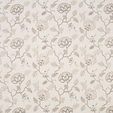 Sweeter Dreams Travertine by Carole Fabric Haven 52% Polyester, 48% Cotton India N/A </p><p>Repeat: 12 1/2" V, 17" H 51" - Fabric Carolina -