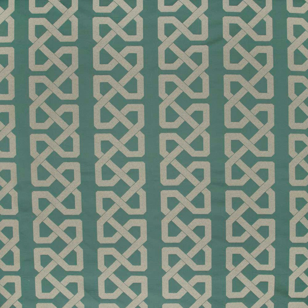 Grand Cable Laurel by Carole Fabric Emerald Ocean 100% Polyester India N/A Horizontal: 9125 and Vertical: 85 54 - Fabric Carolina -
