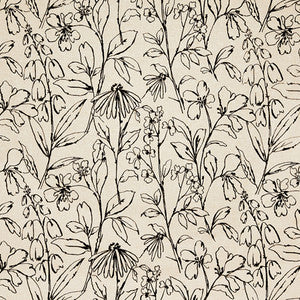 Very Nice Black by Carole Fabric