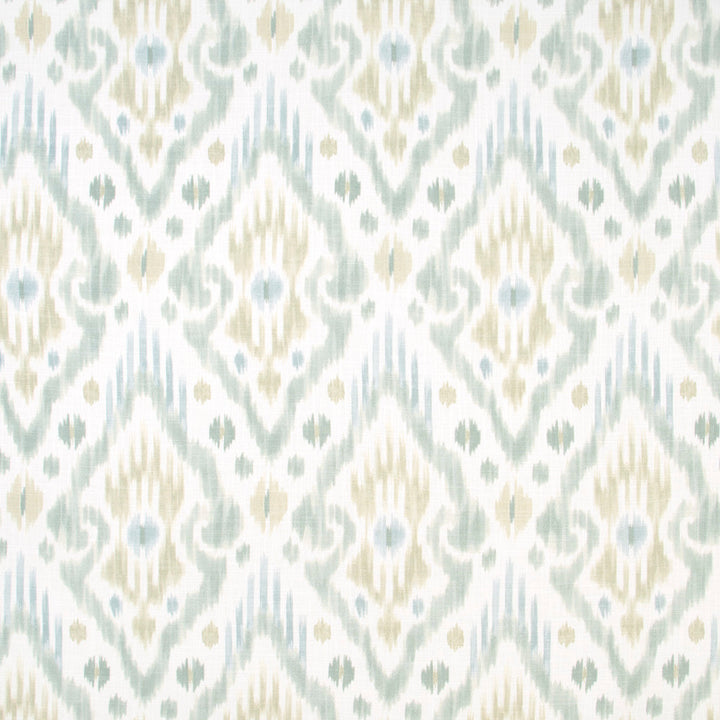 Trade Show Ecru by Carole Fabric Blue Forest 70% Viscose, 30% Linen Spain Passes 30,000 Double Rubs Wyzenbeek Horizontal: 135 and Vertical: 265 54 - Fabric Carolina -