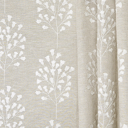 Act Of Kindness Natural by Carole Fabric Perfect Balance Base: 36% Ctn,35% Linen,17% Visc,12% Poly. Embr: 50% Visc,50% Ctn India N/A 9 1/2" V, 6 1/4" H HD 52"  - Fabric Carolina -