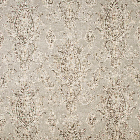 North Castle Smoke by Carole Fabric Birch 55% Linen, 45% Rayon-SSR Printed In USA Passes 15,000 Double Rubs Wyzenbeek 25 1/4" V, 27" H 54"  - Fabric Carolina -