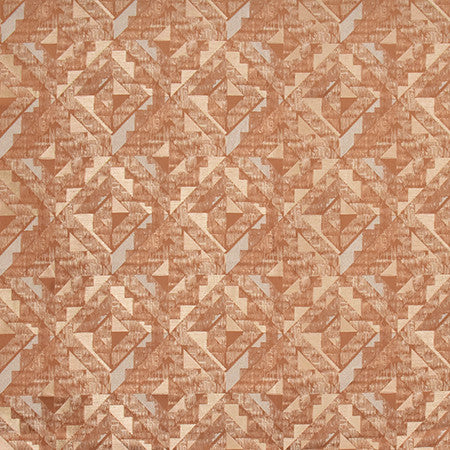 Moving On Up Cayenne by Carole Fabric State Of The Art 100% Polyester CHINA  7 1/4" V, 7" H 55"  - Fabric Carolina -