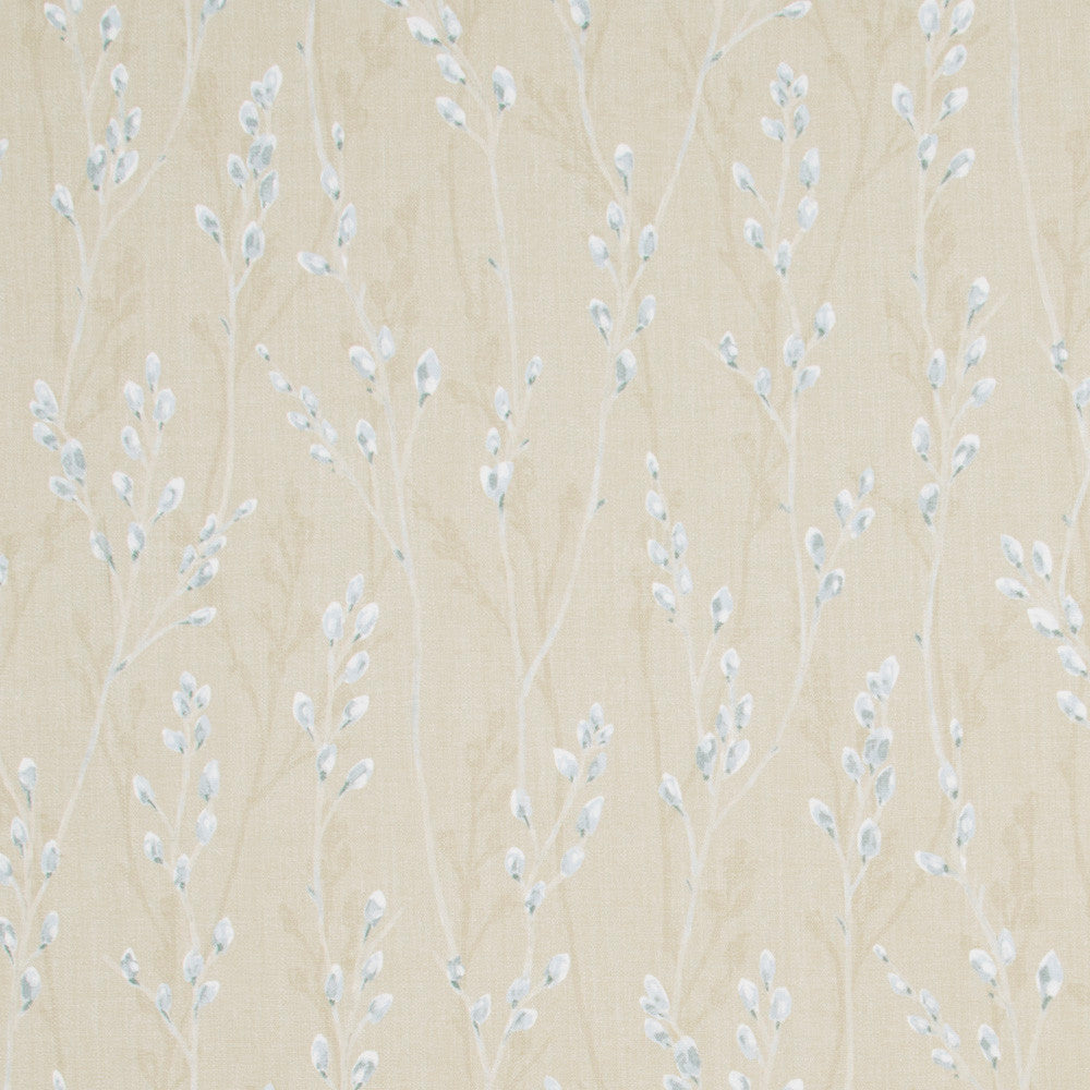 Budding Romance Nordic by Carole Fabric Bluebird 50% Polyester, 25% Cotton, 13% Linen, 12% Viscose Turkey Passes 30,000 Double Rubs Wyzenbeek Horizontal: 27 and Vertical: 26.75 54 - Fabric Carolina -