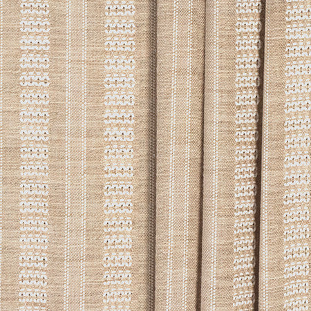 Actual Time French Vanilla by Carole Designer Fabric In The Open 100% Polyester N/A 1/2" V, 2 3/4" H 55" - Swanky Fabrics -
