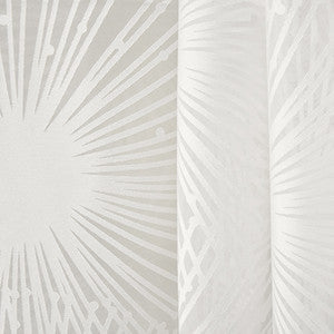 So Surprised White by Carole Fabric