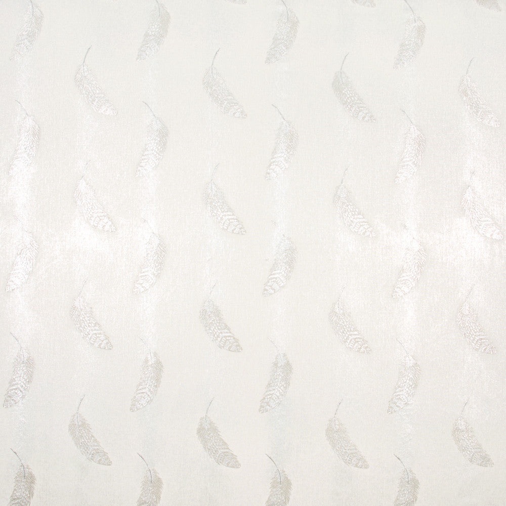 Feather Light Silver by Carole Fabric For The Window 52% Cotton, 48% Polyester India N/A Horizontal: 1075 and Vertical: 925 51 - Fabric Carolina -