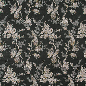 Bird In Waiting Noir by Carole Fabric
