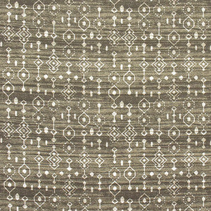 Map It Out Charcoal by Carole Fabric