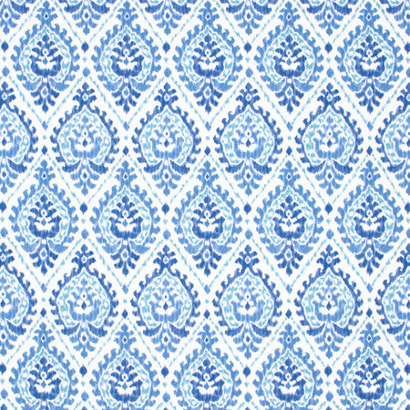 Creative Spirit Denim by Carole Fabric Bluebird 100% Cotton Spain Passes 30,000 Double Rubs Wyzenbeek 13 1/2" V, 6 3/4"H 54"  - Fabric Carolina -