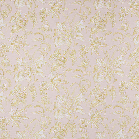 Our Song Herbal by Carole Designer Fabric Sunset Serenade 100% Cotton-Soil Repellent Pakistan 25 1/4" V, 13 1/2" H HD 55"" - Swanky Fabrics -