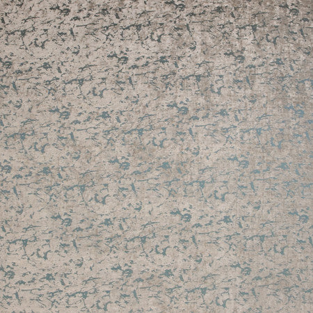 Save Me Lagoon by Carole Fabric Velvet Touch 100% Polyester-Acrylic Backing China Passes 30,000 Circular Rubs Martindale 11 3/4" V, 13 3/4" H 55"  - Fabric Carolina -