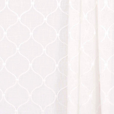 <p>Rollover Ivory by Carole Designer Fabric</p><p><strong>Required Minimum Quantity Purchase: 2 yards</strong></p><p>Book: Sheer Intrigue,Sheer Delight</p><p>Content: 100% Polyester</p><p>Origin: </p><p>Performance: N/A</p><p>Repeat: 4 3/8"V, 4" H</p><p>Width: 51"</p>