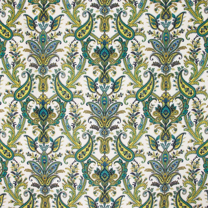 Castelle Lapis by Carole Fabric Emerald Ocean 64% Cotton, 27% Viscose, 9% Polyester India N/A Horizontal: 2675 and Vertical: 2675 54 - Fabric Carolina -