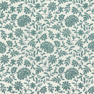 Love Language Teal by Carole Fabric
