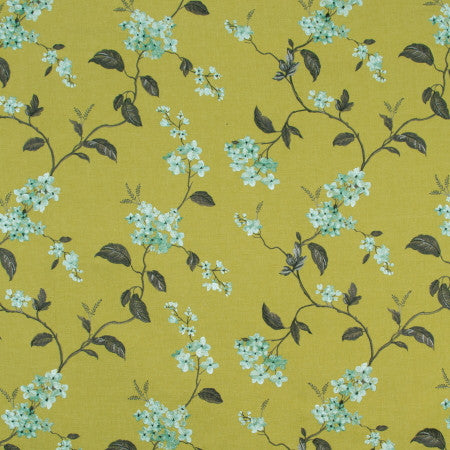 Sweet Sixteen Lime by Carole Fabric VIBRANCE 50% Polyester, 50% Cotton India N/A Horizontal: 25 1/8" and Vertical: 15 3/8" V 51" - Fabric Carolina -