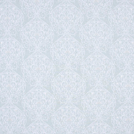 Unexpected Love Spa by Carole Fabric Spearmint 70% Polyester, 30% Cotton India  9" V, 15 7/8" H 51.5"  - Fabric Carolina -