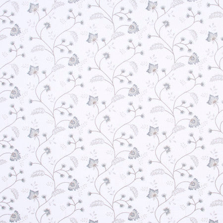 Until You Glacier by Carole Fabric Lemongrass 52% Cotton, 48% Polyester India  9 1/8" V, 17 1/4" H 52"  - Fabric Carolina -