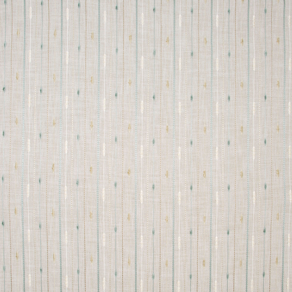 In A Row Mist by Carole Fabric Haven 100% Polyester India Passes 30,000 Double Rubs Wyzenbeek Horizontal: 525 and Vertical: 625 52.75 - Fabric Carolina -