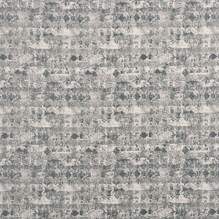 Every Shadow Pearl Grey by Carole Fabric Blue Steel 100% Polyester India  10" V, 9" H 54"  - Fabric Carolina -