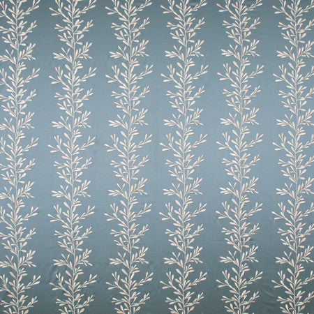 Secret Of Beauty Cornflower Blue by Carole Fabric Modern Castle 60% COTTON, 40% POLYESTER INDIA N/A 15 1/2" V, 12 3/4" H 50.75"  - Fabric Carolina -